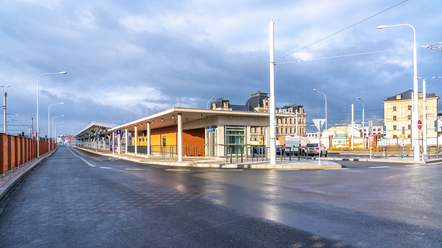 Přestupní uzel Plzeň/Šumavská - autobusový terminál