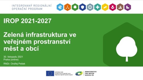 Zelená infrastruktura ve veřejném prostranství měst a obcí