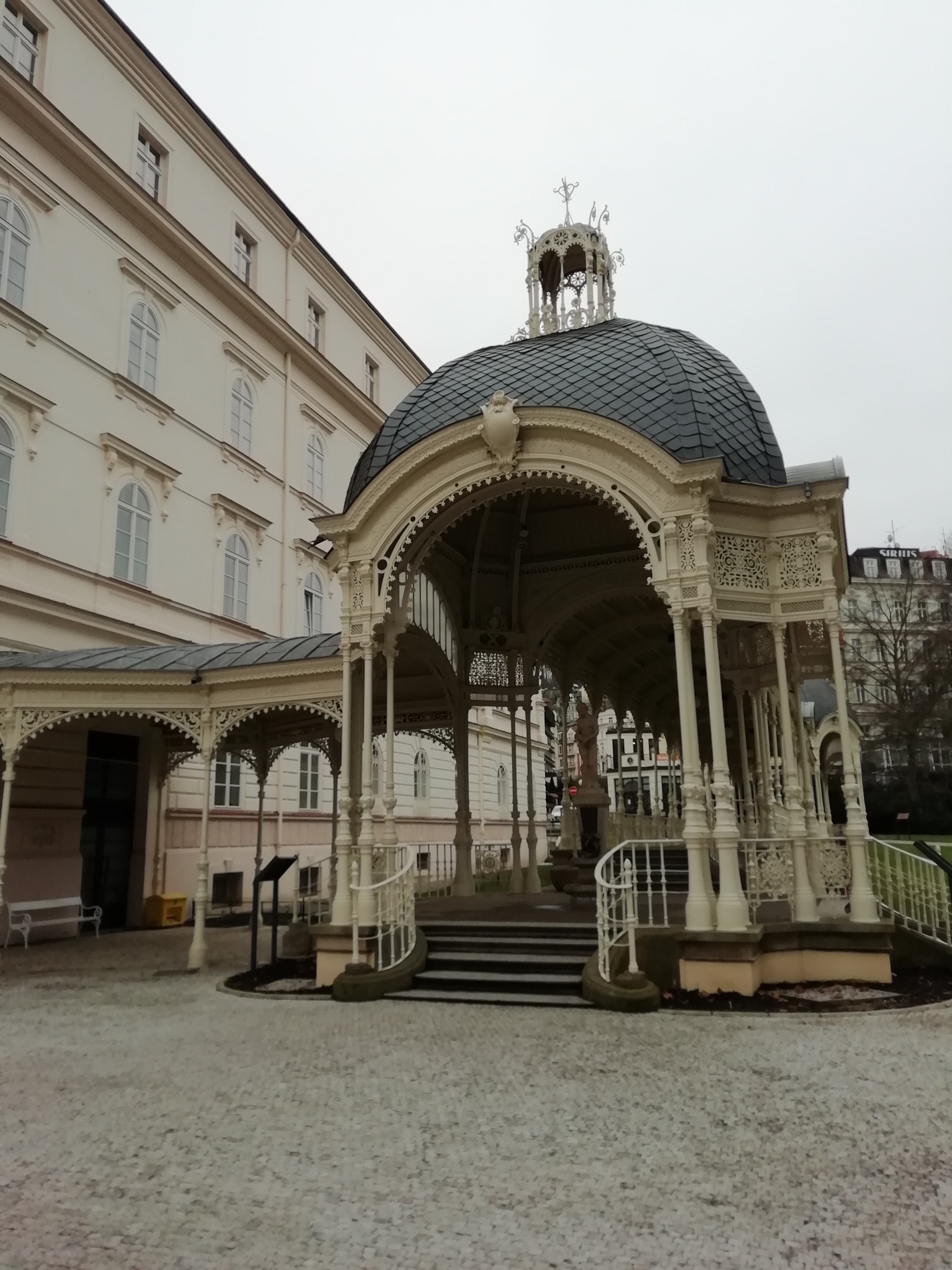 Karlovy Vary - Sadová kolonáda - dílčí úprava