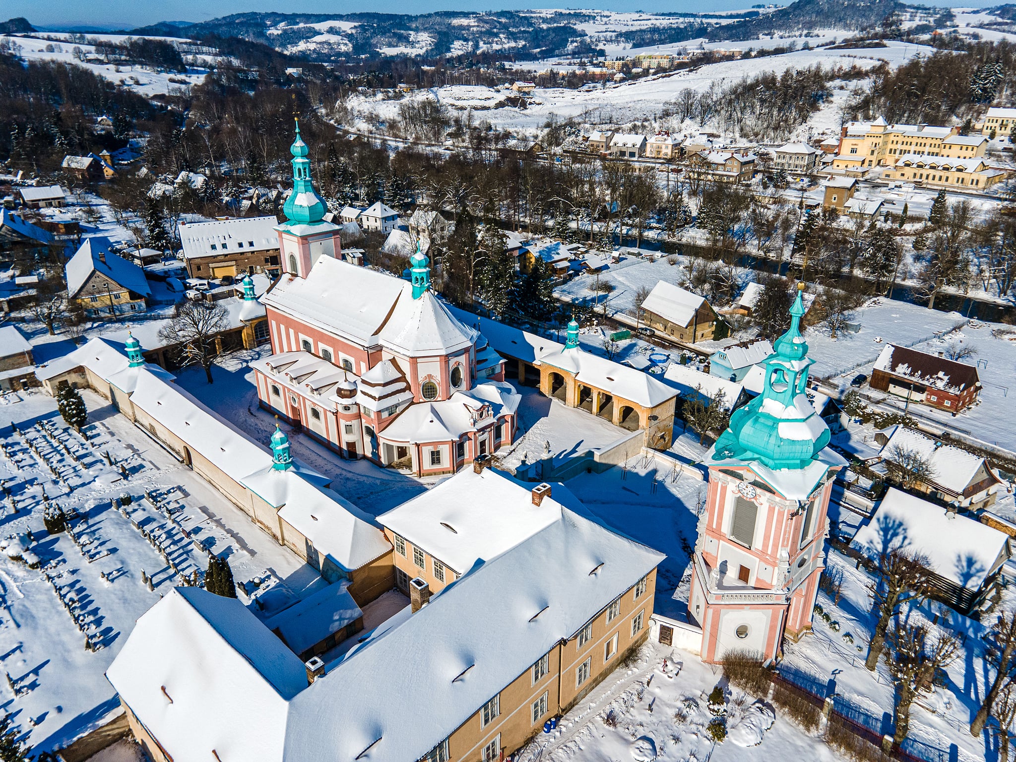 Obnova areálu poutního kostela Navštívení Panny Marie v Horní Polici, II. etapa