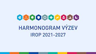 Harmonogramy výzev IROP 2021-2027 na roky 2023 a 2024