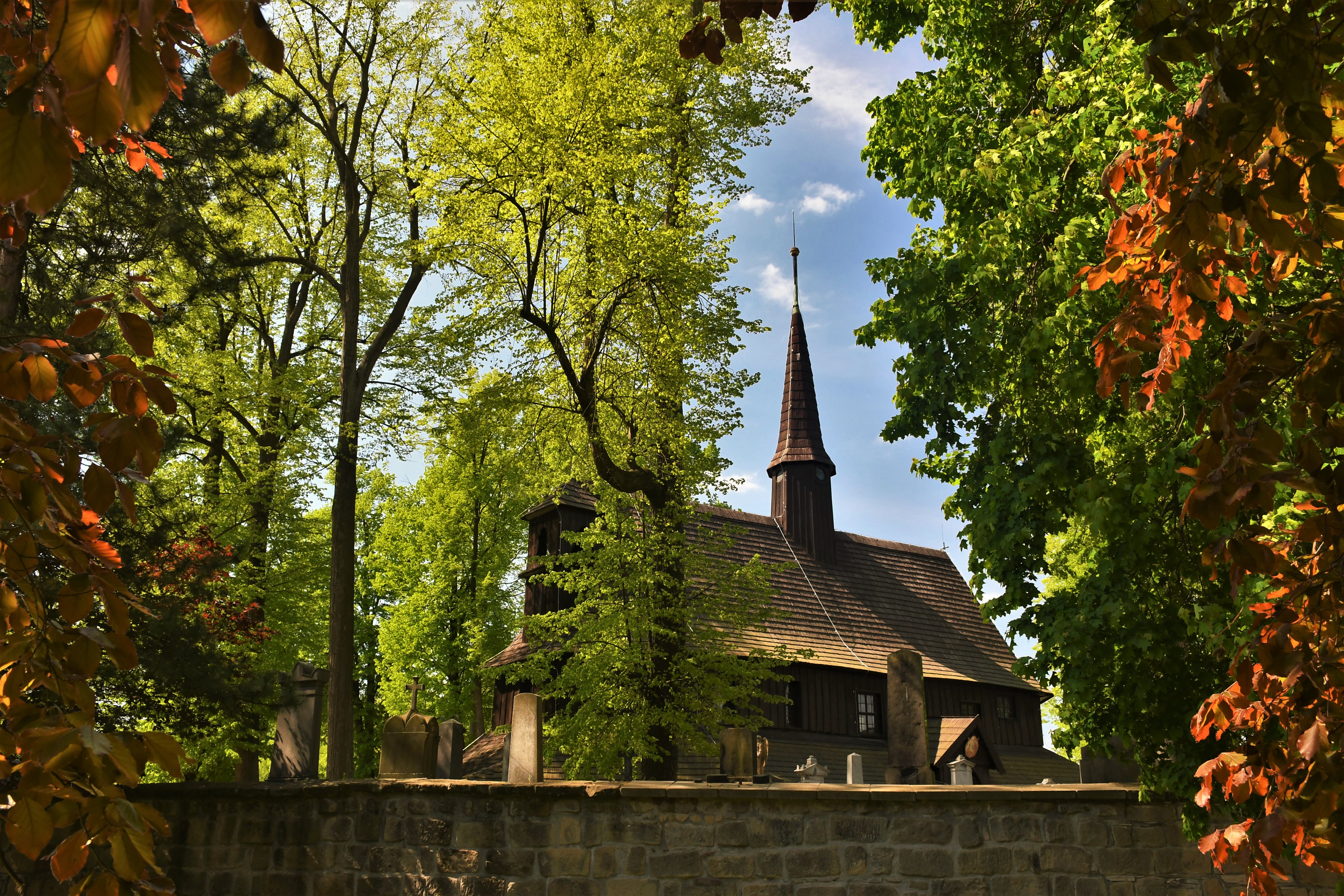 Obnova dřevěného kostela P. Marie v Broumově